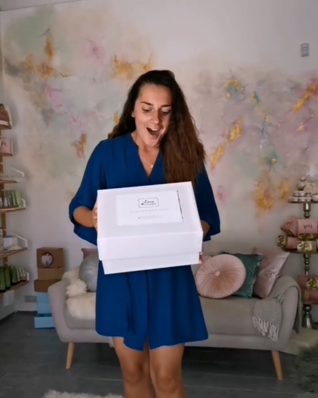 Autentická fotka našej zákazníčky v modeloch Love Colors