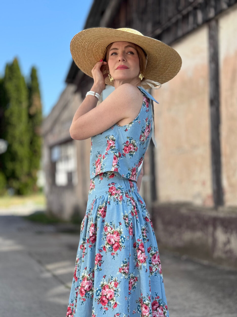 Amara Set – súprava topu a sukne, záber 12