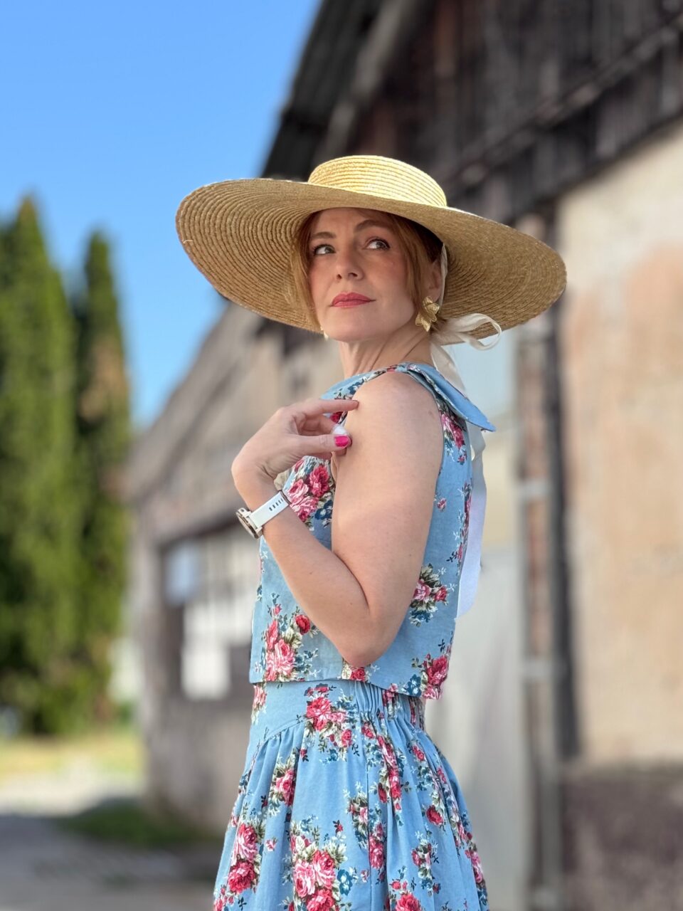 Amara Set – súprava topu a sukne, záber 11