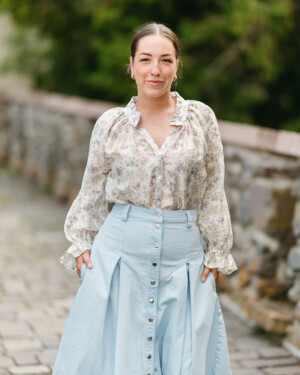 Kvetinová blúzka Dalma