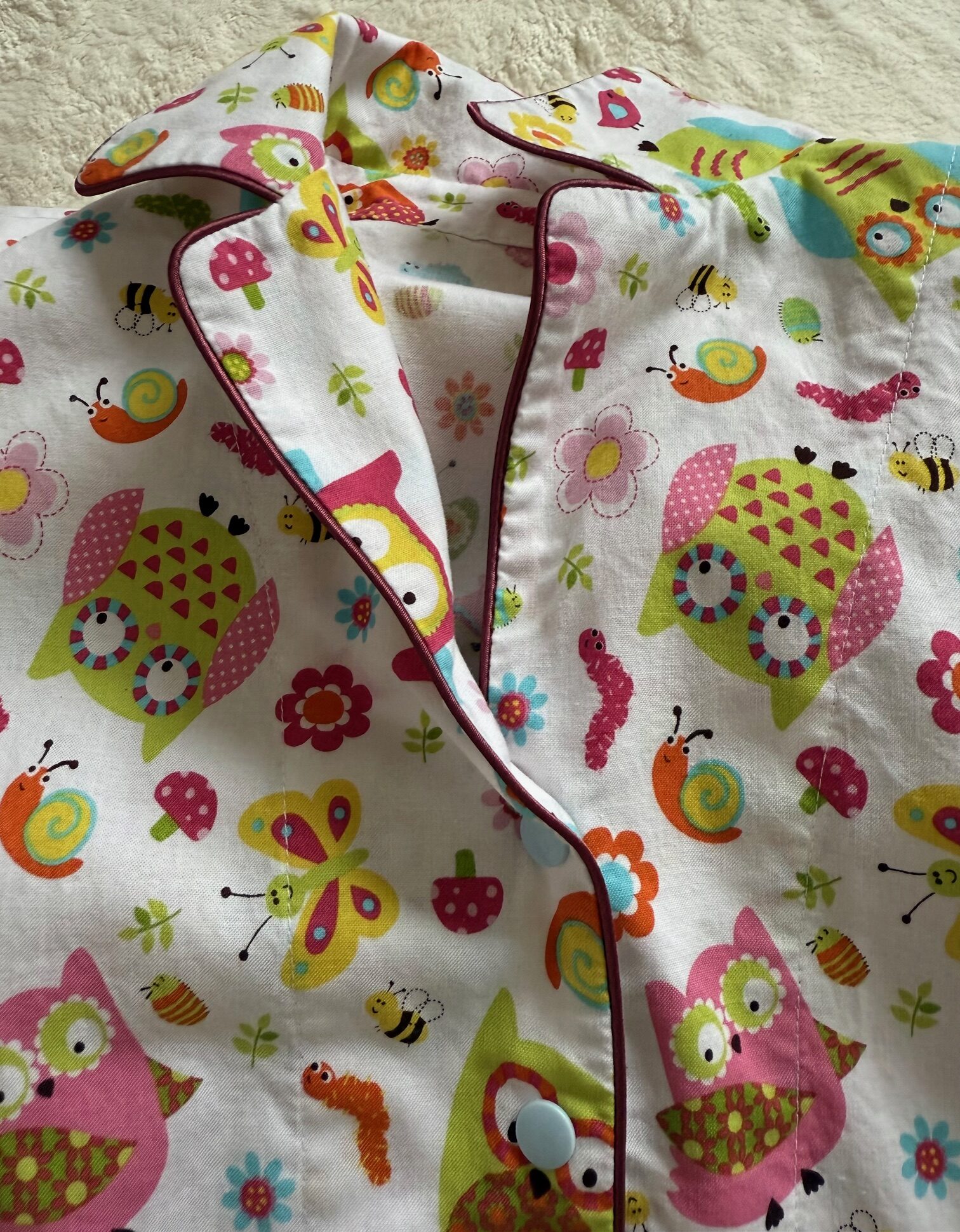 Bavlnený pyžamový set Scrap’n’Nap Owl „S“, záber 6