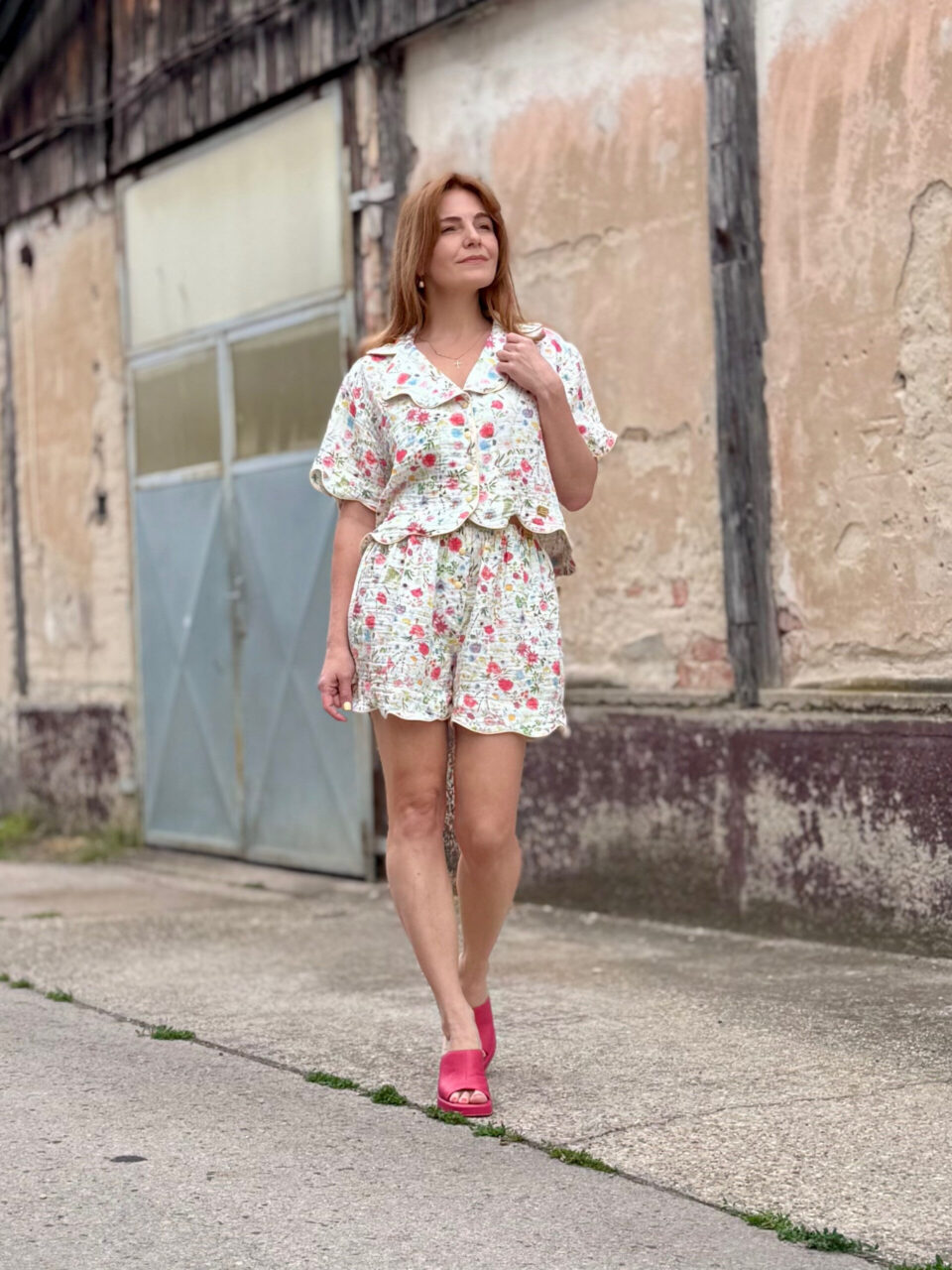 Mušelínový plážový set Beach Girl, záber 2
