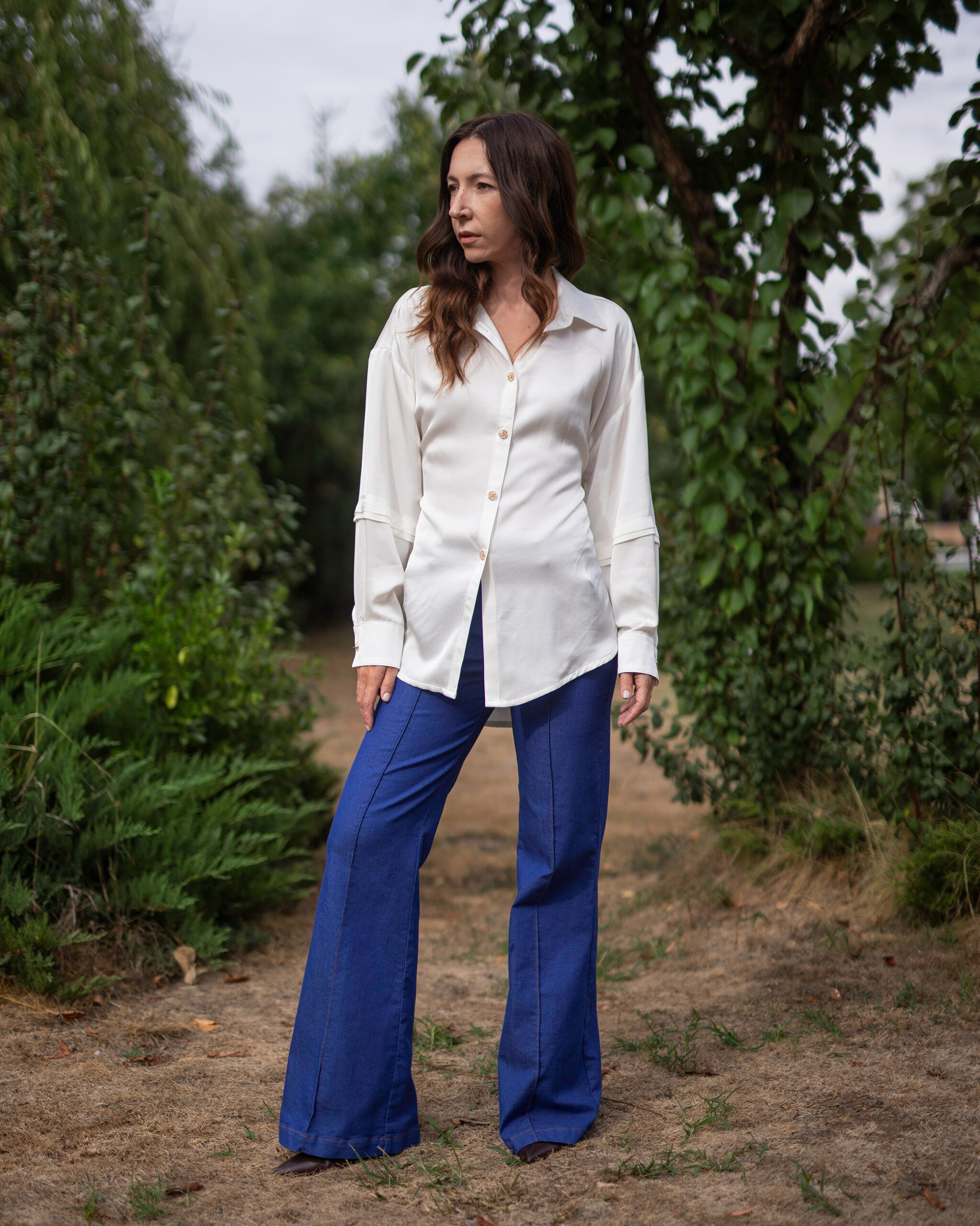 Oversize košeľa Gwen – UNI veľkosť, záber 7